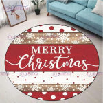 Multikas Lumememm H&auml;id j&otilde;ule &uuml;mmarguse ala vaibad siseruumides ringikujuline vaip sissep&auml;&auml;su uksematt p&otilde;randavaip magamistoa elutoa matt Diameter 60cm