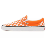 Vans Classic Slip-On Oranž Tiiger Ruuduline Unisex Tossud T&otilde;eline Valge VN000XG8AZZ 41 white