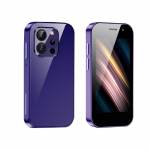 XS15 PRO v&auml;ike nutitelefon 3,0 tolli Android 9.0 Neljatuumaline RAM 2GB/3GB ROM 16GB/64GB 2000mAh Face ID Type-C Kahe SIM-iga 4G mobiiltelefon 2GB&16GB lilla