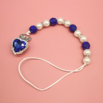 1-osaline imikute luti klambrikett, uus savist kristallist kukkumisvastane kett poisikese t&uuml;druku s&uuml;dame-nibuklambri kett beebiasjadele