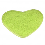 Mood Love Heart Shape Libisemiskindel vannimatt K&ouml;&ouml;k Elutuba Vannitoavaip sinine