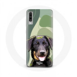 &Uuml;mbris Samsung Galaxy A70 Beauceron Black Dog Breed jaoks