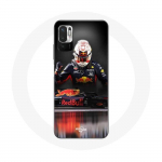 &Uuml;mbris Xiaomi Redmi Note 10 5G Vormel 1 Max Verstappen F1 Driver Red Bull RB15 jaoks