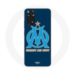 Coque pour Xiaomi Redmi Note 11 4G Olympique de marseille OM logo bleu