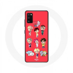 &Uuml;mbris Samsung Galaxy S20 BTS TinyTAN Animatsiooni BT21 plakati jaoks