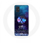 Coque pour Samsung Galaxy A51 5G Exo Groupe K-pop Logo we are one
