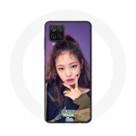 &Uuml;mbris Samsung Galaxy A12 Blackpink Kim Jennie jaoks