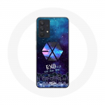 Coque pour Samsung Galaxy A13 4G / A13 4G Lite Exo Groupe K-pop Logo we are one