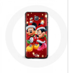 &Uuml;mbris Samsung Galaxy J7 2016 Miki Hiire ja Minnie Hiire jaoks j&otilde;ulup&uuml;hal
