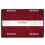 [SQ-DGLZ] Itaalia lipu metallist silt, vintage tahvel, plekk-seina kaunistus baarile, pubile, metallist k&auml;sit&ouml;&ouml;, retro reisiplakat 20x30cm