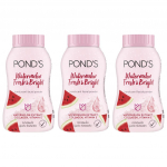 Pond'S Powder Watermelon Fresh Bright 50 ml. - L&auml;bipaistev n&auml;opuuder 50 ml. x 3 pcs