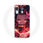 Coque Maniacase pour Samsung Galaxy A40 Demon Slayer Nezuko Kamado Manga anime