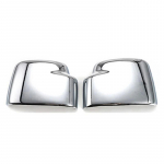 TESIN Mirror Covers For Suzuki jimny Car Rearview Mirror Shell Decoration Cover Stickers Accessories For Suzuki jimny 2007 Up Chrome