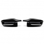 G30 G38 Bright Black Side Wing Rearview Mirror cover caps For BMW 2 3 4 5 7 Series G20 G21 G28 G22 G11 G12 G42 M4 style LHD RHD LHD-Bright black