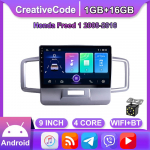 10-tolline Android autoraadio Carplay Honda Freed 1 2008-2016 jaoks Auto multimeedia videopleier GPS-navigatsioon WIFI 2+32GB 1+16GB