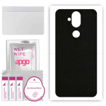 apgo Protective Skin Sticker for the back compatible with Nokia 8.1 (Nokia X7), Wrap Film, Foil, Vinyl - Pattern Matrix