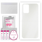 apgo kaitsev nahakleebis seljale, mis &uuml;hildub Oppo A54-ga (2021. aasta), Kile, foolium, vin&uuml;&uuml;l &ndash; muster, matt l&auml;bipaistev