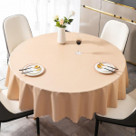 &Uuml;hev&auml;rviline &uuml;mmargune PVC laudlina veekindel &otilde;likindel kuumakindel ja pesuvaba moodne ja minimalistlik laudlina Circular diameter 180cm