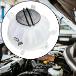 Engine Radiator Coolant Tank 1K0121407A with Cap for VW cc Beetle Jetta