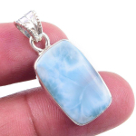 Natural Republic Larimar v&auml;&auml;riskivi 925 prooviga h&otilde;be ripats 2,25'' A8G40 white