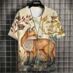 Retro meeste T-s&auml;rk Loomade mustriga l&uuml;hikeste varrukatega T-s&auml;rk Ukiyo-E tr&uuml;kiga &uuml;lisuur meeste T-s&auml;rk Suvine Quick Dry Tee Harajuku Topid M