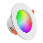 Tuya Smart LED-lamp Bluetooth-allvalgustusega &uuml;mmargune kohtvalgusti 10W RGB v&auml;rvi muutvad s&uuml;vistatavad LED-prožektorid lakke 10w&multi