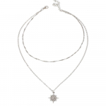 Vintage punk kaelakee isikup&auml;rastatud ripats tsirkoonist kaelakee v&auml;ikese kujuga disainiga kaelarihma kett gooti tume kaelakee l&otilde;petamise t&auml;histamise aup&auml;rg 1