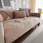 Nordic Universal Sofas k&auml;ter&auml;tik Thicken Plush diivani kate Libisemisvastane kombineeritud diivanipadja kate elutoa kaitseks 70x70cm 1pcs