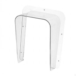 Uksekella kaitse Uksekella kate, suur, kaitsev v&auml;livihmakate must