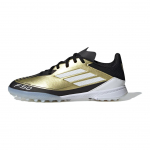 Adidas Messi Adizero F50 League TF K Triunfo Dorado Laste tossud Kuldne Kuld-metallik Pilvevalge IG9277 36