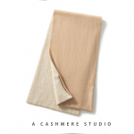 Naiste ka&scaron;miir sall, Qinghe ka&scaron;miir, 100% ka&scaron;miir, s&uuml;gis- ja talvesall, soe, moodne, beež