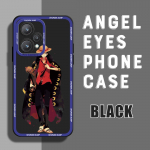 iPhone'i jaoks Samsung Huawei Honor Xiaomi Redmi OPPO Realme Vivo telefoni&uuml;mbris, v&auml;rvitud muster, pehme kummist t&auml;iskaanega kaamera kaitse disain kest Infinix Hot 50 Pro+ 4G must