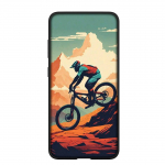 Telefoni&uuml;mbris Samsung Galaxy S24 S23 iPhone 15 14 Xiaomi Redmi Note 13 12 11 8 10 9 Pro Max X XR OPPO Huawei maastikuratta rattakunsti plakati kaas for Samsung Galaxy A32 5G boolus