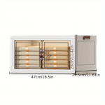 Mitmek&uuml;lgne l&auml;bipaistvate ustega kokkupandav hoiukarp Veekindel kaasaskantav vahend riiete raamatute jaoks M&auml;nguasjade ja muu jaoks, mis sobib ideaalselt magamistoa ja vannitoa elutuppa 1 Layer (without Pulleys)