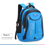 Laste koolikotid Teismeliste Ohutust peegeldav seljakott poistele T&uuml;drukutele Oxford Veekindel koolikott L sinine