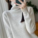 Naiste ka&scaron;miir kampsun Qinghe ka&scaron;miir 30% ka&scaron;miir 70% vill s&uuml;gis-talvine ka&scaron;miir paks pullover pehme ja soe