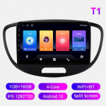 Autoraadio Android Auto Carplay Hyundai Grand I10 2008-2012 jaoks Multimeediapleieri Pea&uuml;ksus Stereo GPS-navigatsioon BT WIFI 2+32GB 1+16GB