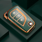 Moodne TPU Autov&otilde;tme Klapp-&uuml;mbris Kest Fob Toyota Hilux Yaris RAV4 Corolla Avensis Aygo Verso Scion TC Auris Tarvikutele