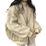 Naiste talvemantel Paks fliisvooder Lahtine kapuutsiga pikad varrukad &uuml;hev&auml;rviline Kahepoolne kulumine t&otilde;mblukk suletav t&ouml;&ouml; tutvumine reisijope M sinine