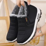 Winter Plus sametist paksust puuvillast kingad &ndash; soojad ja mugavad lumesaapad keskealistele ja eakatele naistele 38 must