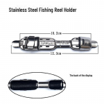 Roostevabast terasest &otilde;ngerulli istme kronstein mereparve k&auml;sitsi kivistele ritvadele. Kalastusrulli ja ridva tarvikud. Fishing reel seat