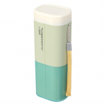 Reisimiseks kaasaskantava hambaharja hoiukarp Hambaharja hoidiku kate Pesutopsi WC-hoiukarp Vannitoa tarvikud roosa