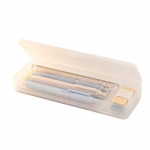 Kahepoolne kirjatarvete karp, suure mahutavusega, vastupidavast plastikust multifunktsionaalsed poisid, t&uuml;drukud, &otilde;pilased, pliiats, pliiatsihoidja, koolitarbed puhas