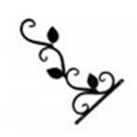 Lehekujundusega lillepoti riidepuu Minimalistlik sepistatud p&otilde;hjamaises stiilis &otilde;&otilde;nes seinataim konks majapidamistarbed must