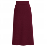 Poolpikk seelik Naised on &otilde;huke keskmise pikkusega villane l&otilde;hestatud puusa seelik &Uuml;heastmeline k&otilde;rge v&ouml;&ouml;kohaga pikk seelik 7XL veinipunane v&auml;rv