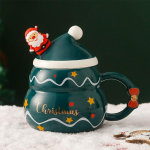 Uue disainiga loominguline &otilde;lgkaanega j&otilde;ulukruus P&uuml;hadekingitused Paaritopsid Keraamiline keraamiline kohvitass Lastekingitus