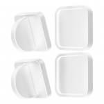 2 tk koera pissipadjahoidja Lihtsalt kasutatav tugeva magnetiga adsorptsiooniga libisemiskindel pissipadja markeri hoidik kodutuppa must