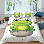 Multikas Konn Tekikoti Komplekt Heleroheline Multikas Konnad Armas Kiil Loom Voodipesukomplekt Lapsele &Uuml;heinimesevoodi Suurus Pol&uuml;ester Tekikott 70x133cm 2pcs