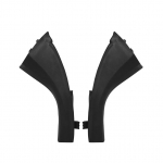 Paar esiklaasipuhasti k&uuml;lgkapoti pikenduskatte katet, must Toyota RAV4 06-12 esiklaasipuhasti kate 53867-42012 CHINA