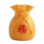 &Otilde;nnekoti vaas Rikkusekott Lillevaas Laua keskosa Fortune kott Rahakoti kujuke magamistoakontori Hiina uusaasta sisekujunduseks kuldne